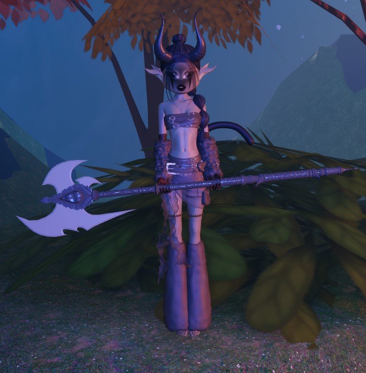 Minotaur Girl Labyrinth Keeper