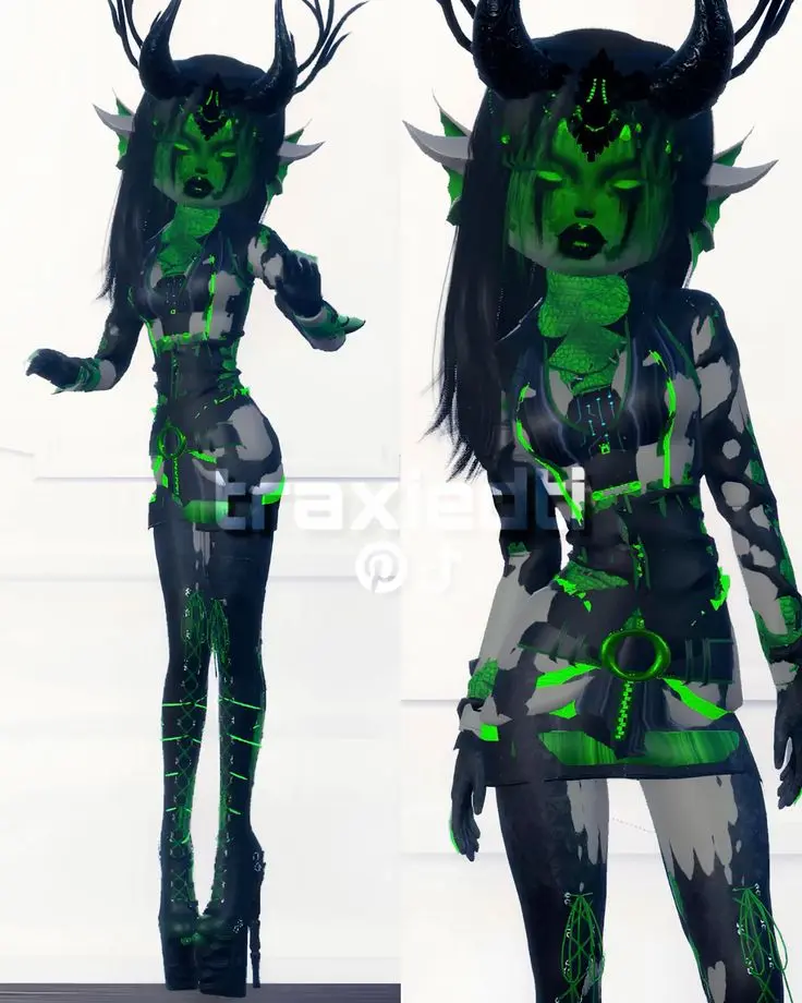 Toxic Wasteland Dress to Impress Theme DTI ♥ Dress to Impress